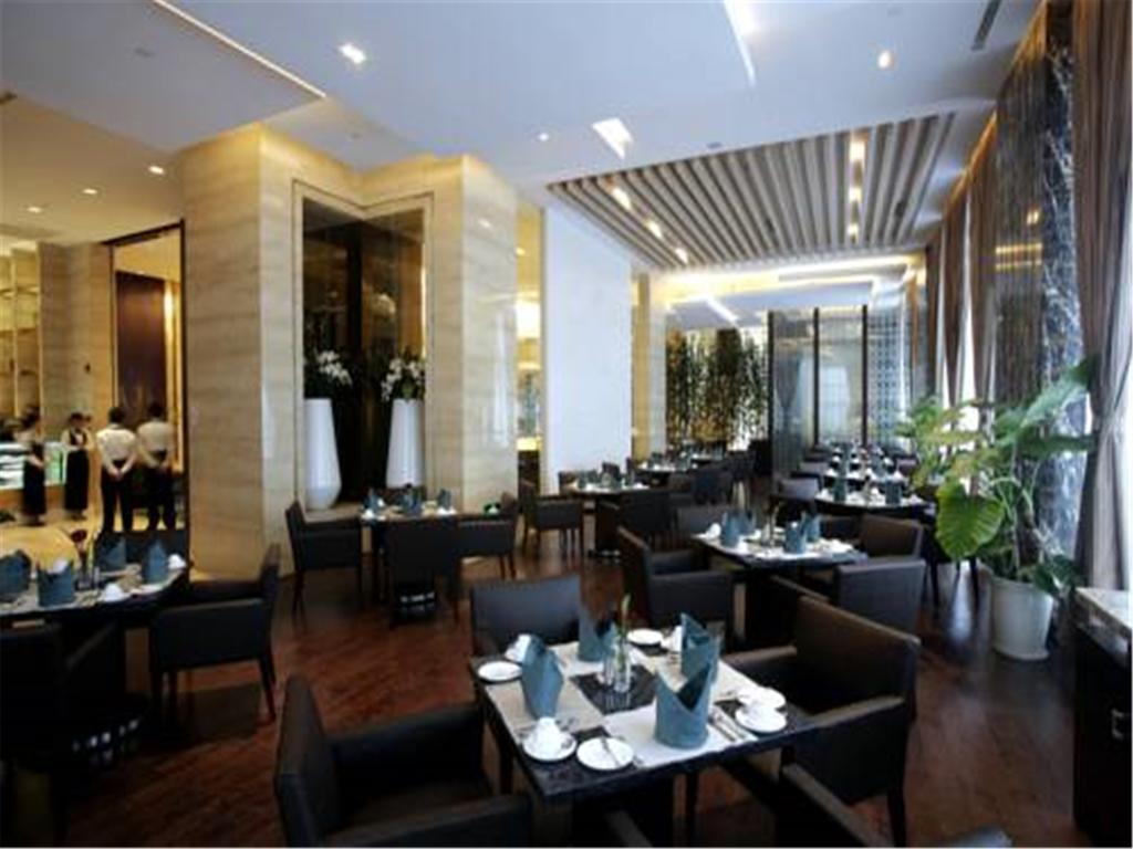 Shanghai Yuehua Hotel المطعم الصورة